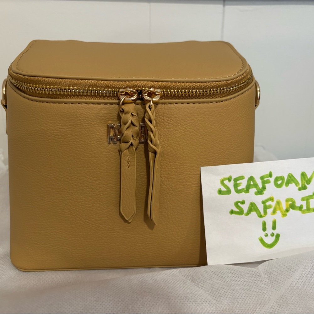 NWOT Rad Rev Vault Camera Style Butterscotch Bag
